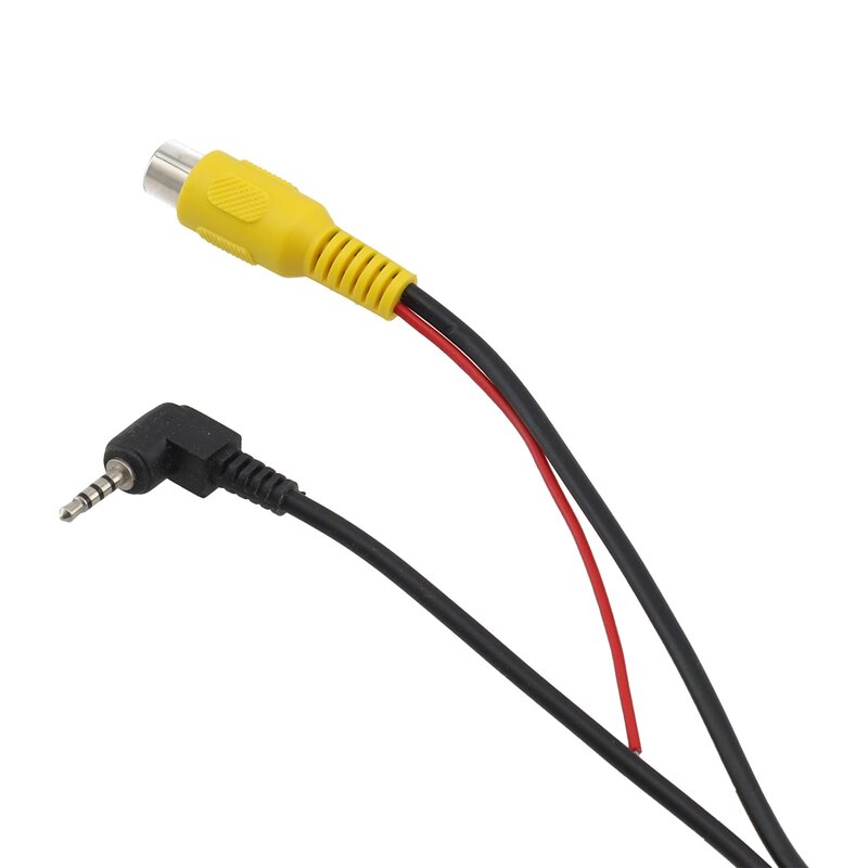 Video Cable For GPS Navigator RCA To 2.5mm AV Converter Cable Car Rear View Reverse Parking Camera To Car DVR