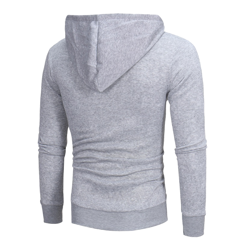 Men's Personalized Fun Diagonal Zipper Hoodie Set Printed Sportswear Set men Jacket + Jogging Pants 2-piece Sportswear
