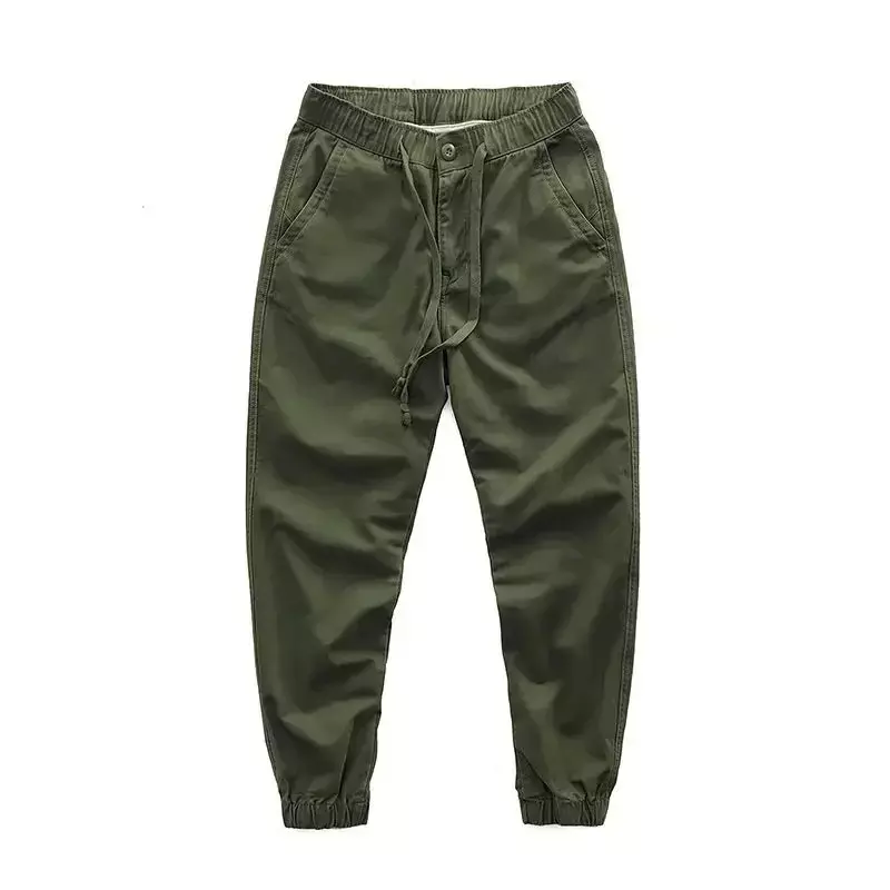 Men's Cargo Pants Autumn Male Trousers Grey Work Wear Korean Style Cheap Baggy Spandex Loose New in Street Y2k Regular Fit Long