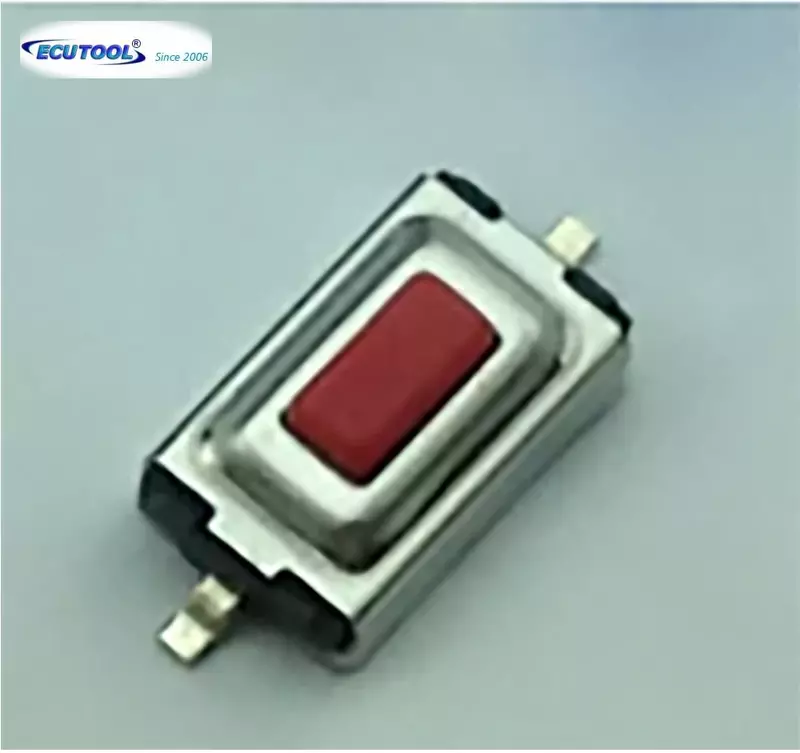 ECUTOOL RED SMD MICRO SWITCH TACTILE PUSH BUTTON FOR OPEL VECTRA BMW PEUGEOT 206 207 REMOTE KEY