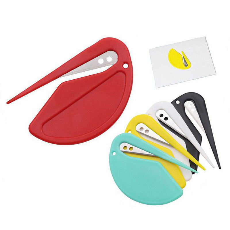 Plastic Mini Letter Opening Knife Opening Envelope Opening Art Knife Cutting Rope Knife Wire Blade Mini Letter Opening Knife