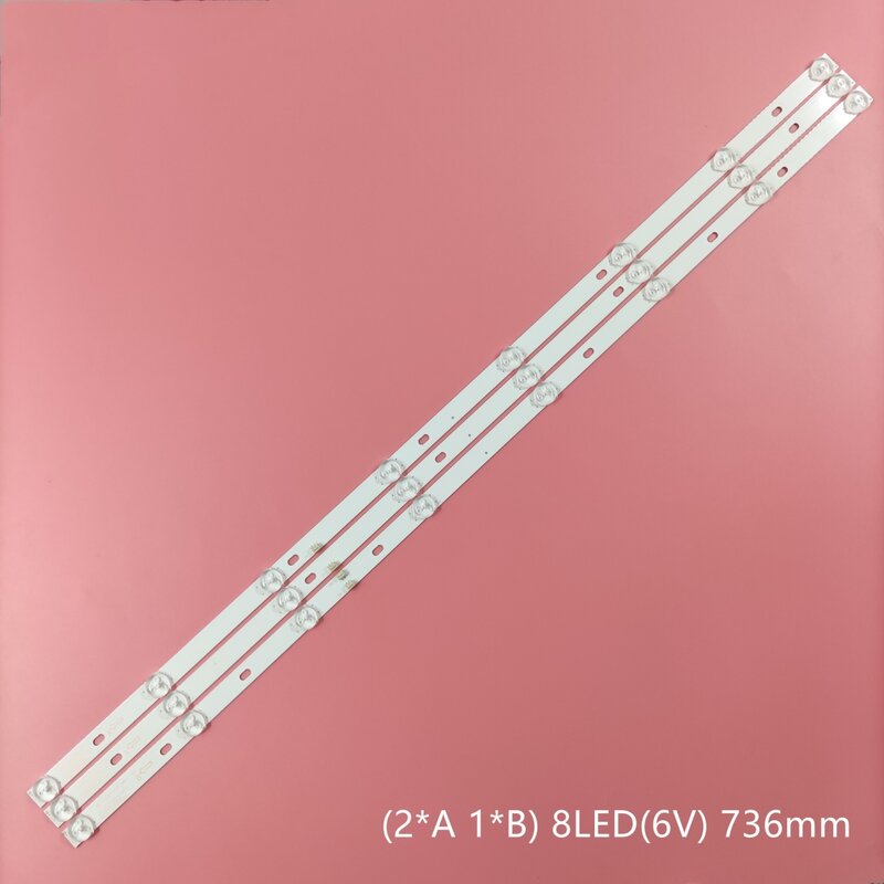 LED backlight for starwind sw-led40BA201 D40-M30 40BF400 JS-D-JP395DM-A81EC B82EC (80105) E395DM1000 MCPCB MS-L2316-A MS-L2316B