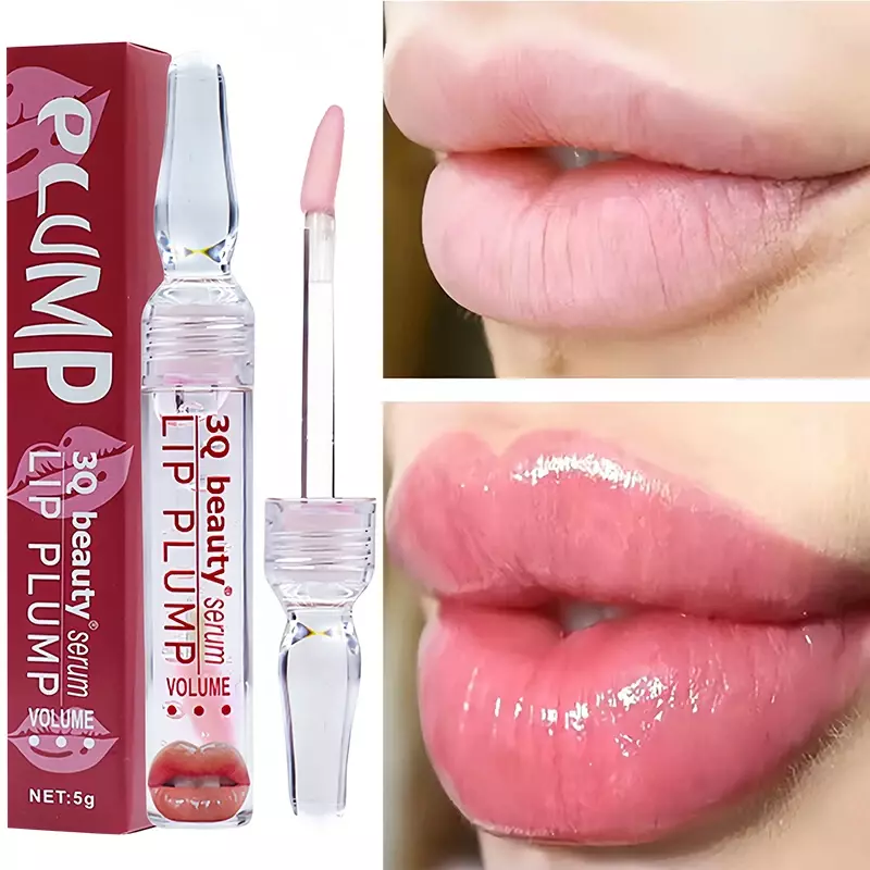 Lippen pralles Serum reduzieren feine Linien erhöhen die Lippen elastizität sofort voluminöse ätherische Öl Reparatur nähren sexy Schönheit Lippen pflege
