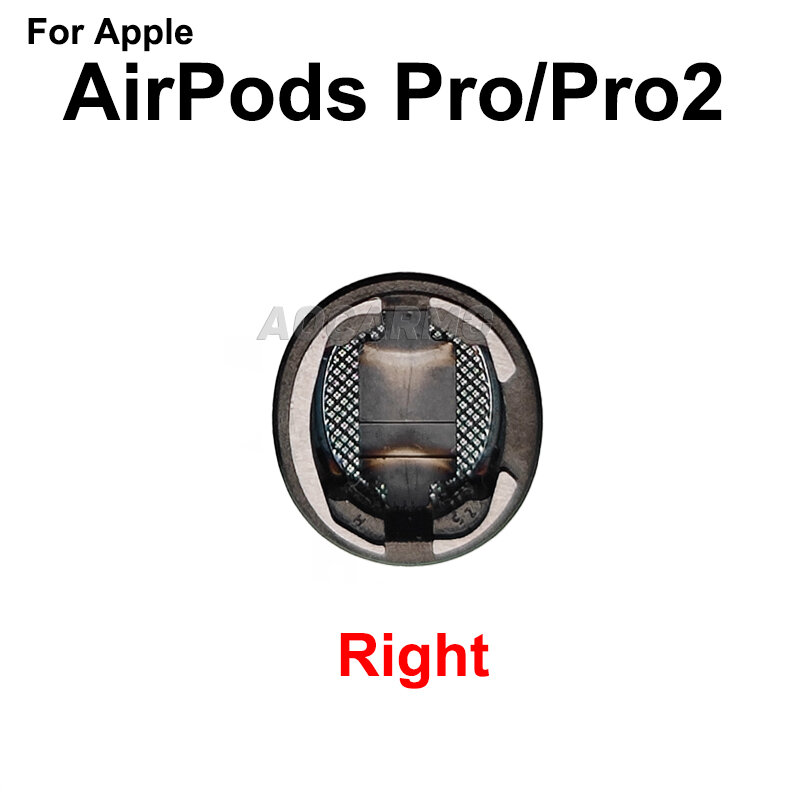 Aocarmo-filtro de polvo para auriculares Apple AirPods Pro 2, malla de Metal, Red a prueba de polvo con anillo de marco, pieza de repuesto