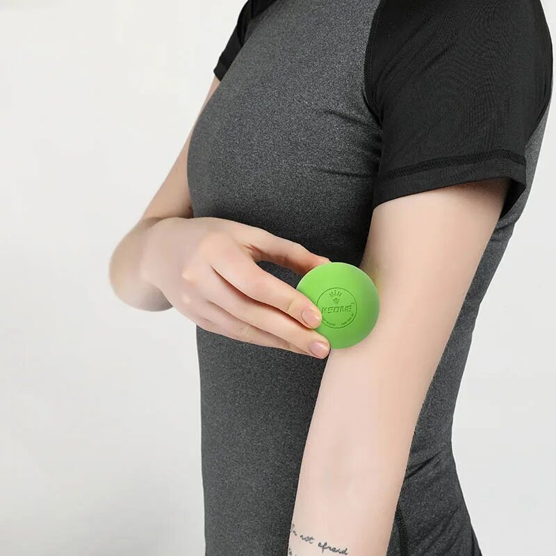 6,3 cm Faszien massage ball für myofasziale Freisetzung Nacken fuß massage bälle Yoga Fitness Muskel entspannung Gesundheits wesen