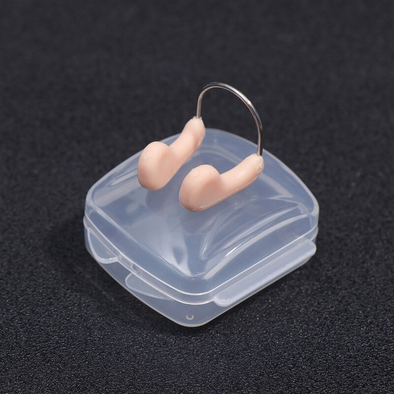 Clip nasal impermeable para natación, Clip nasal profesional antiasfixia, alambre de natación, protección bajo el agua, 6 piezas
