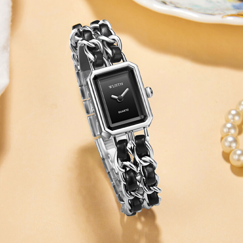 Модные женские водонепроницаемые часы с маленьким браслетом