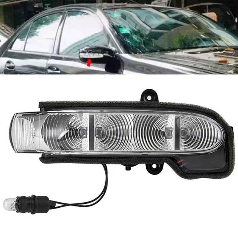 Reliable and Stylish Mirror Turn Signal Light for W211 S211 W463 W461 20022007  Enhance Your Vehicle\'s Appearance