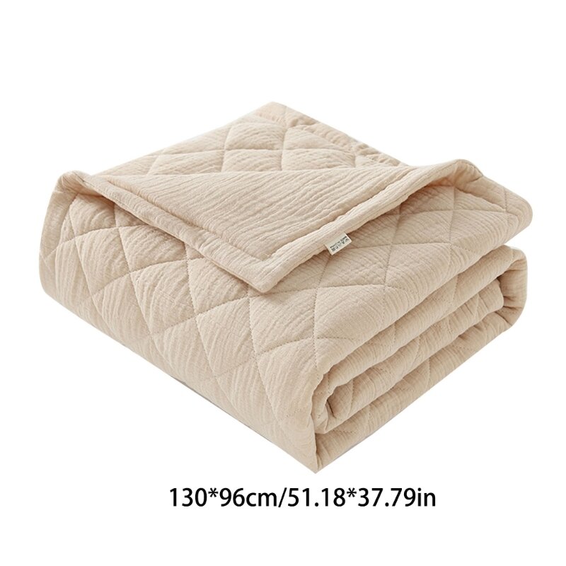 Cobertor de algodão leve cobertor de bebê recém-nascido para bebês garante uma experiência de sono tranquila e repousante