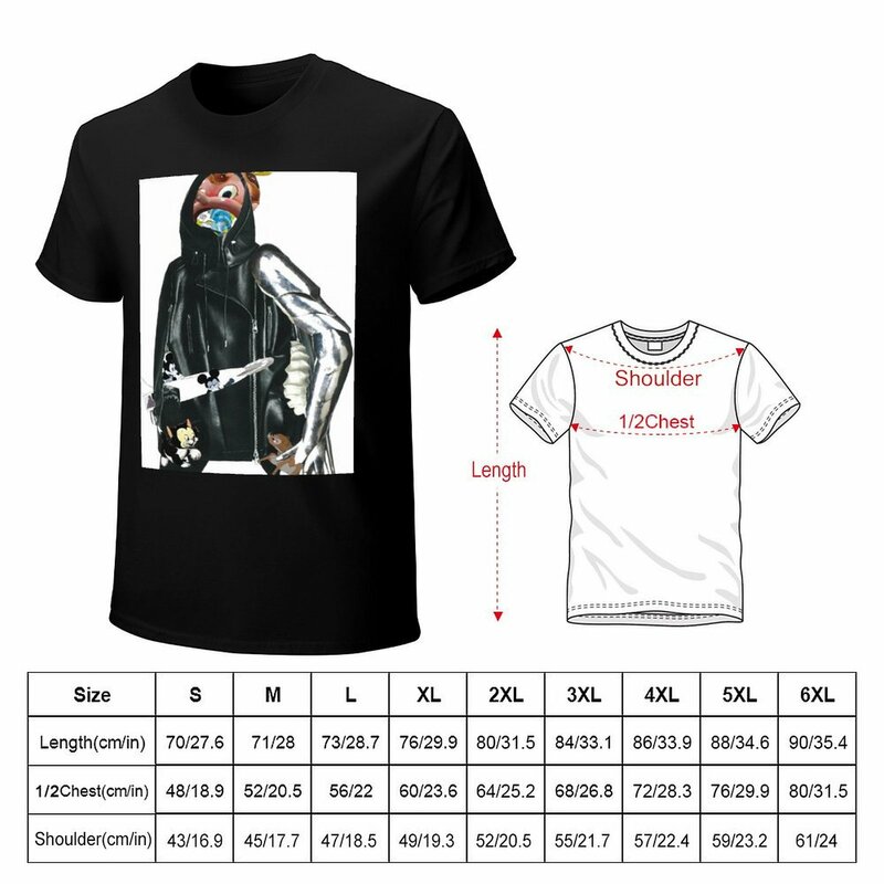 Boy feat. pop culture T-Shirt anime oversized slim fit t shirts for men