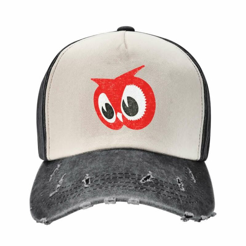 Red Owl Grocery Food Store Vintage Retro Distressed berretto da Baseball Designer Hat berretto da Baseball derby Hat Golf uomo donna