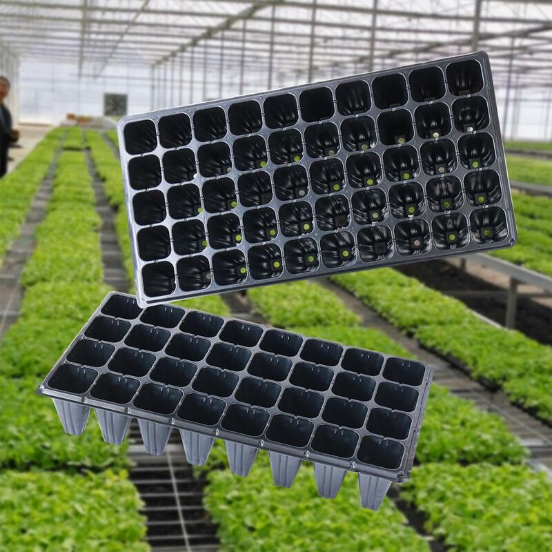 Plant Nursery Tray Portable Planting Tray Plastic Safe  Unique More Thicken Heat-resistant Plant Grow Tray