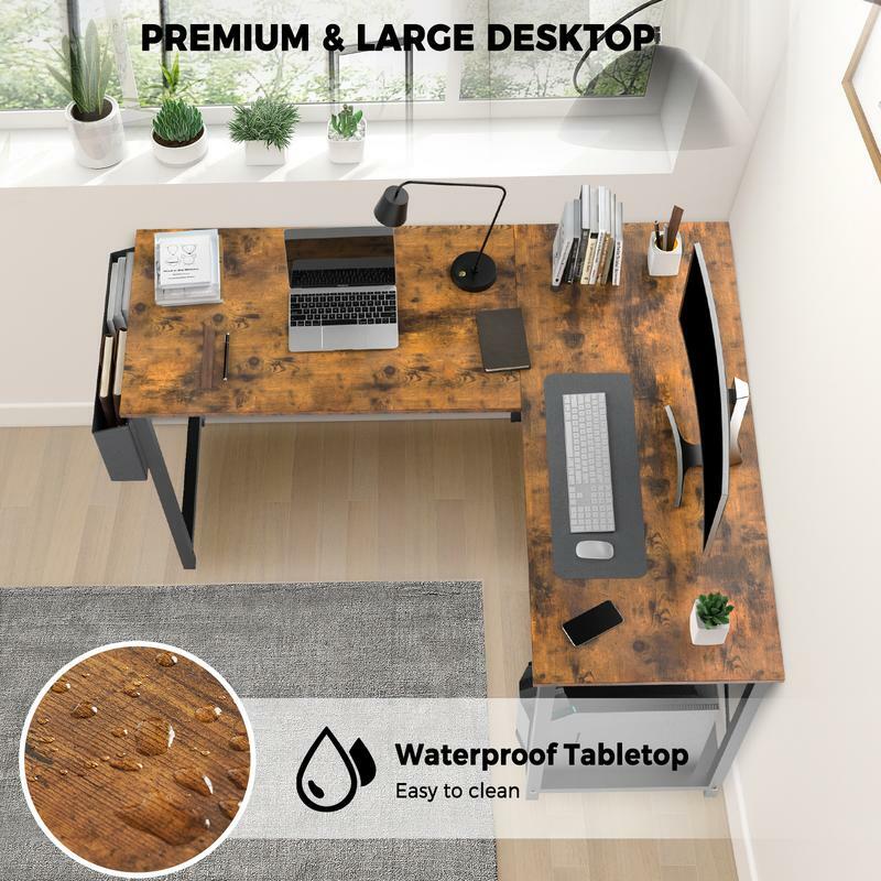 W kształcie biurka biurko biurko biurko biurko PC stół z podstawką torba boczna do domu w akademiku