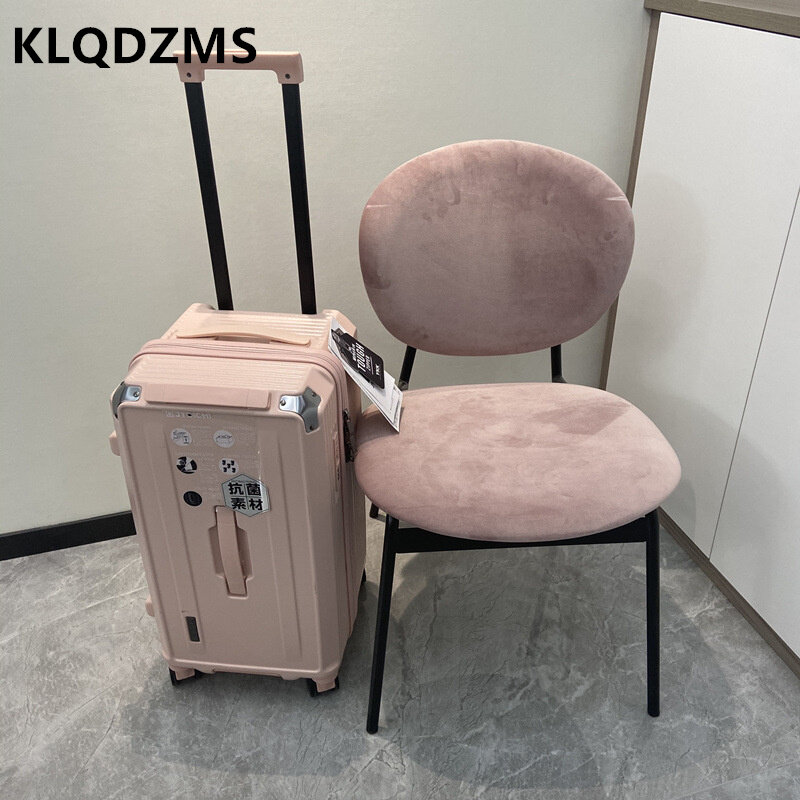 KLQDZMS o dużej pojemności 30 "32" 36 "40 Cal bagaż zagęszczony wyciszenie walizka na pokład uniwersalny plecak na kółkach męski i żeński