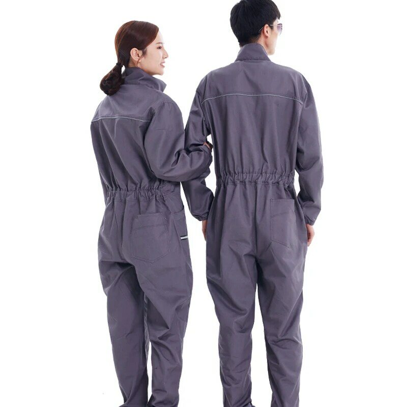 Цельнокроеные рабочие брюки, пыленепроницаемый износостойкий свободный Защитный Комбинезон для ремонта автомобиля, рабочая одежда, комбинезон