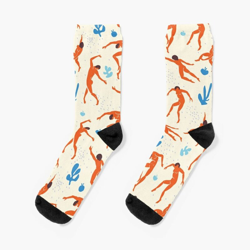 Dançarinos-Inspirado por Matisse Meias Inverno Sock Man