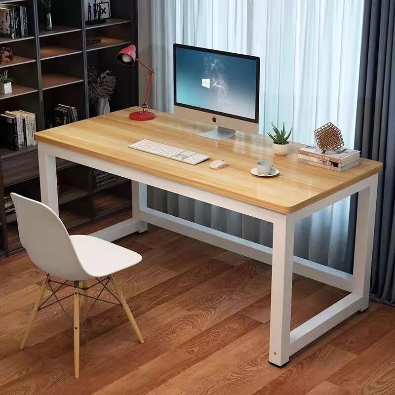 طاولة كمبيوتر محمول خشبية متينة ، 100 × 50 سنتيمتر ، للمنزل والمكتب وطاولة الدراسة