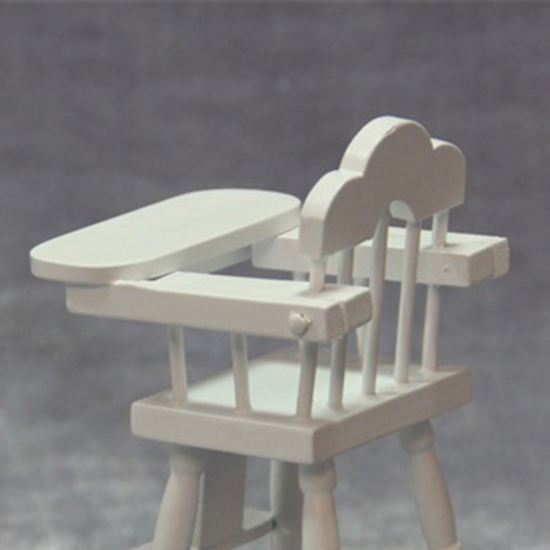 Molde de silla alta para niños, trona, asiento de mesa, juguetes para bebés, muebles para niños pequeños