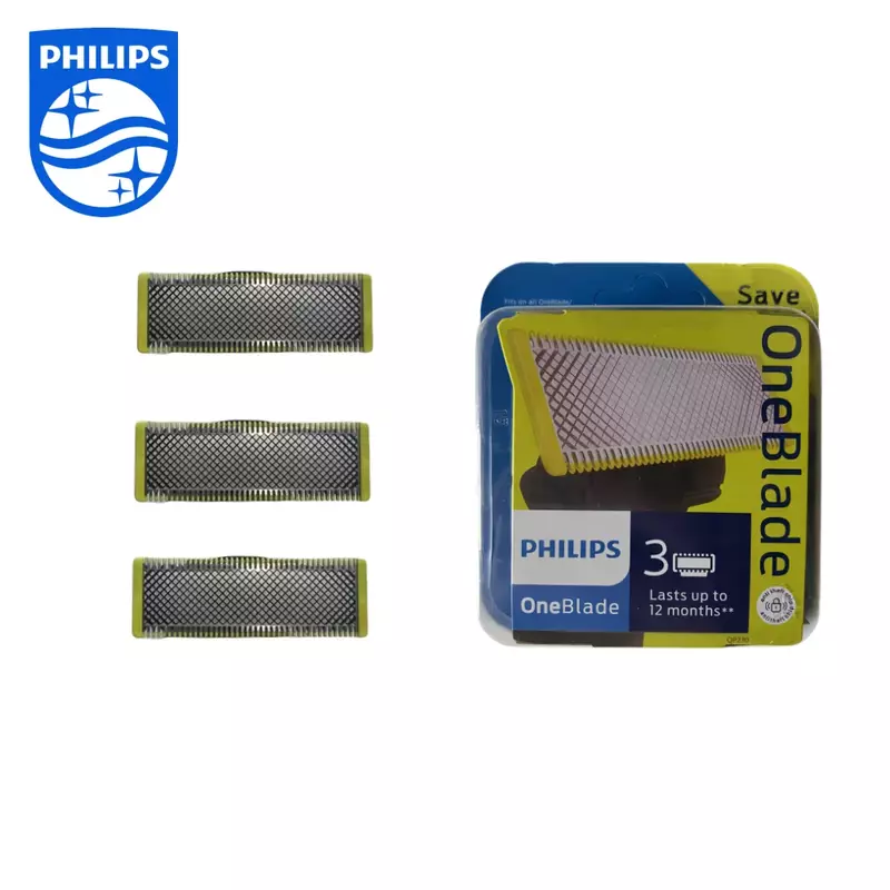Philips-cuchillas de repuesto Norelco auténticas OneBlade, 3 unidades, QP230/80