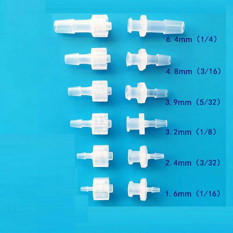 100pcs/lot medical equipment Luer Lock male female Connector (polyprop) adapter plugs caps couplers