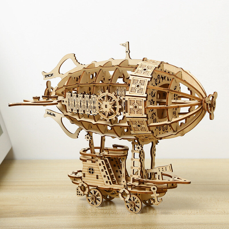 Креативная модель корабля, картинка-загадка, Детская модель автомобиля «сделай сам», 3D головоломки, игрушки для взрослых, игрушки ручной работы, деревянная модель