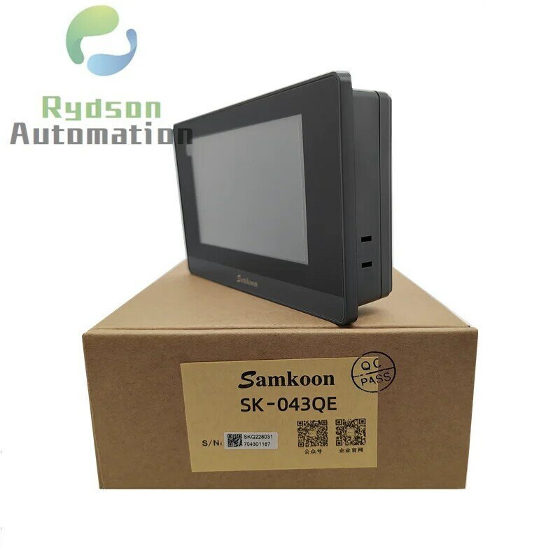 Samkoon-SK-043QE con pantalla táctil de 4,3 pulgadas, SK-043QT, DC24V, Memoria HMI, 128M, Flash, 128M, DDR3, CPU Cortex A8, 600MHZ, COM:RS232, 422, 485