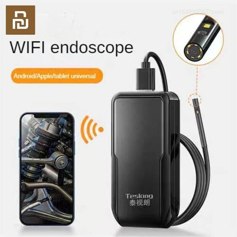 Teslong-WF150 Borescope التفتيش المصغرة للهاتف ، واي فاي المنظار ، كاميرا مزدوجة ، الفيديو الرقمي ، الأنابيب ، سيارة ، Borescope ، يوتيوب