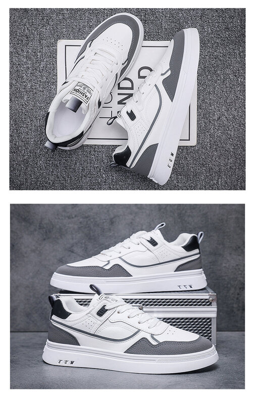 2024 Spring Fashion New Sneakers Low-top Casual Shoes Versatile White Shoes Lightweight Trendy Shoes  sneakers