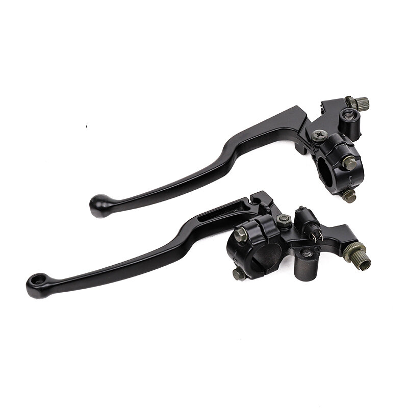 Black Aluminum alloy Handlebar Clutch Lever For Pit Dirt Bike Pitbike Motorcycle ATV Brake & Clutch Lever Cable Front Bra
