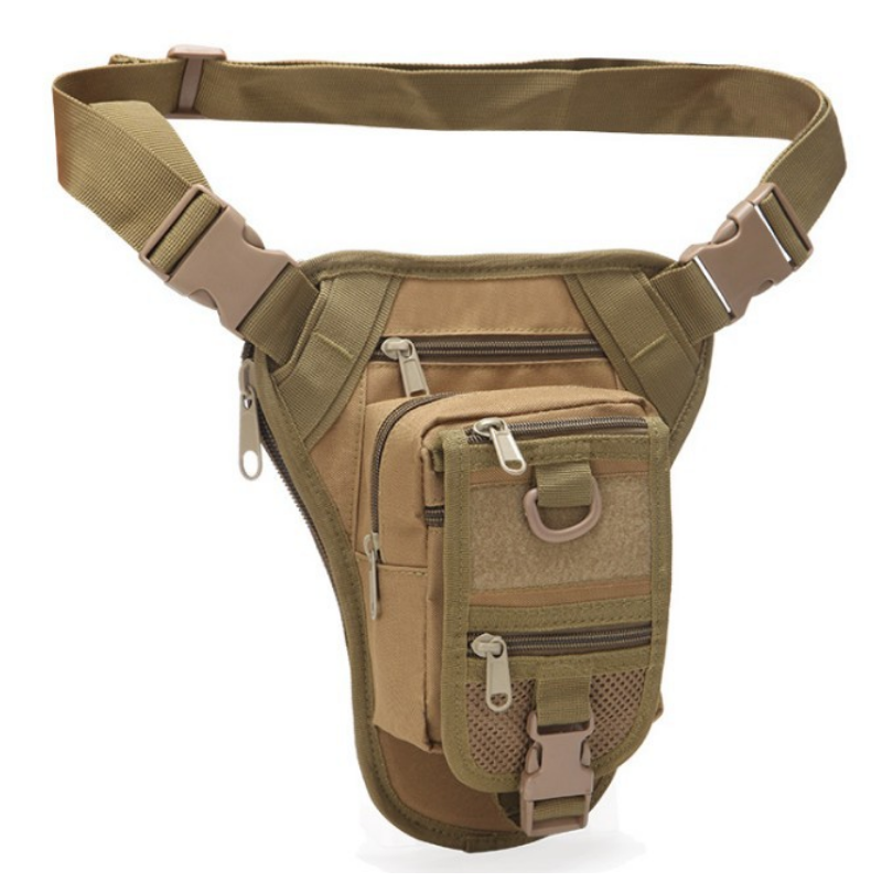 Multi-Function Personalidade Waist Packs, esportes ao ar livre, Tactical Leg Bags, portátil de caça Pesca Bags, grande capacidade