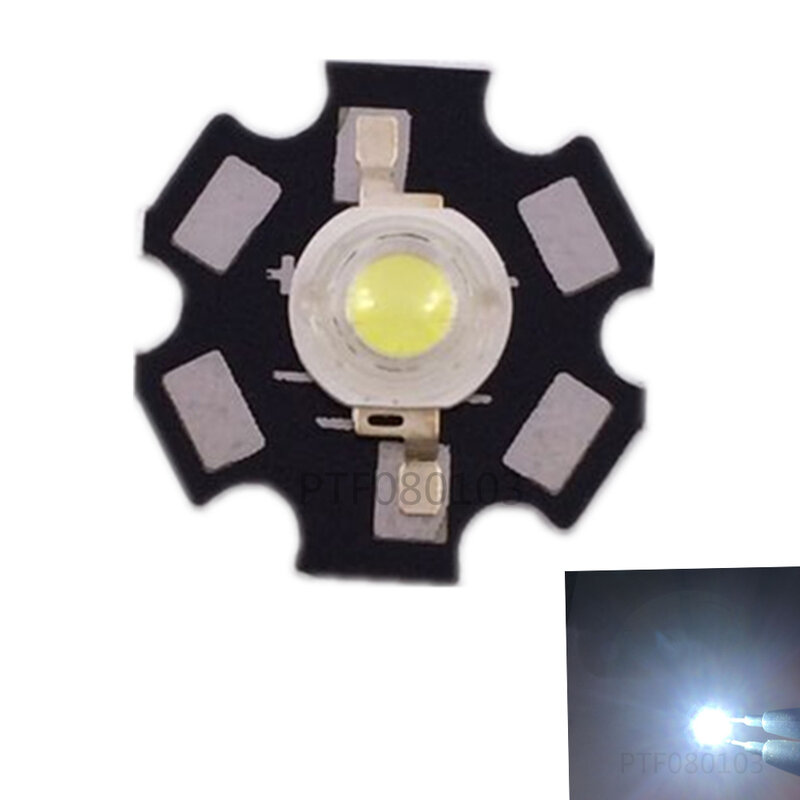 100 шт. чип COB для светодиодной лампы, 1 Вт, 3 Вт, 3,2-3,6 В, вход-лм, миниатюрная светодиодная лампа, Диод SMD для самостоятельной сборки светодиодный Светодиодный прожектор, точечный светильник