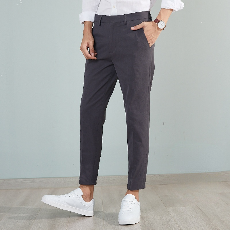 MRMT 2024 Brand New Pants Men's Nine-Point Self-Cultivation Business Dress Casual New Pants Feet  Trend Suit Pants Men Trouser