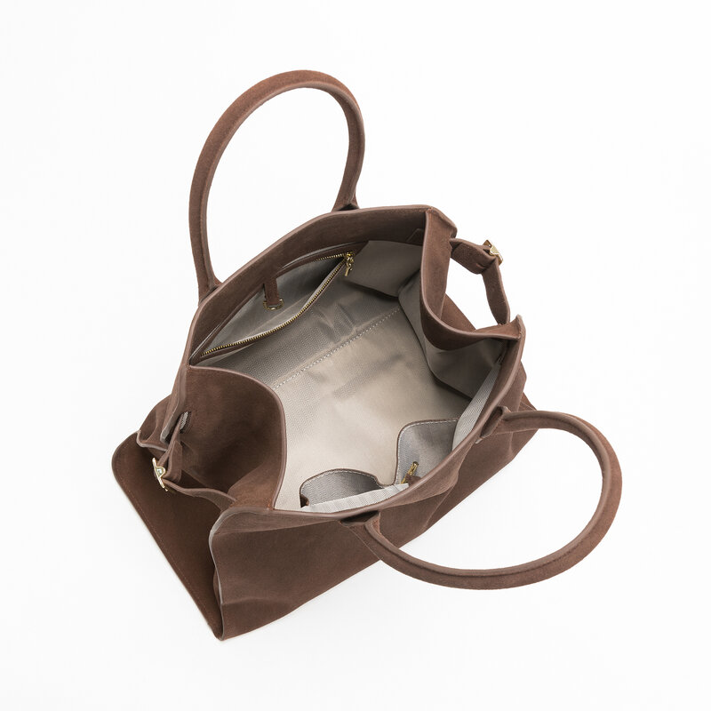 MABULA vera pelle scamosciata la borsa Tote per le donne 2022 nuova borsa da spiaggia estiva di design di lusso grande borsa a tracolla Casual
