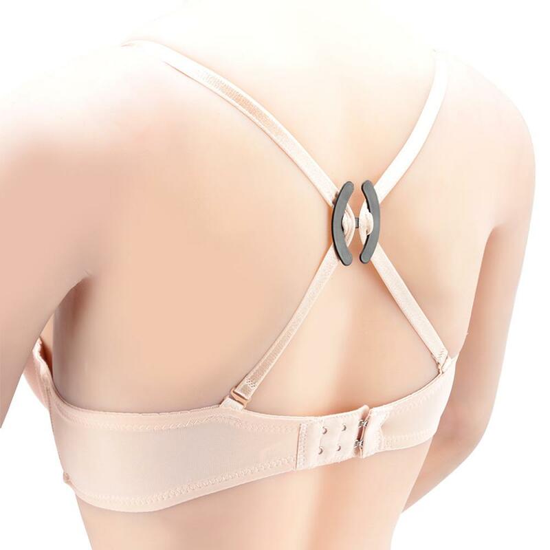 Accessories 10 PCS H-shaped Webbing Bra Buckles Shadow Shaped Buckle Bra Clip Strap Holders Party Bra Buckles Intimates Buckle