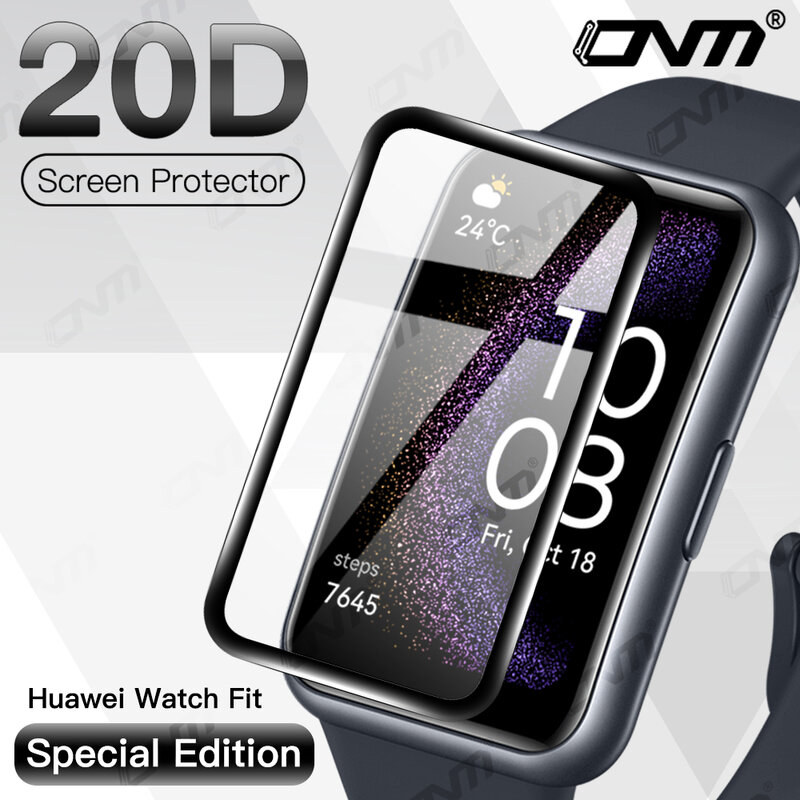 Protector de pantalla 20D para Huawei Watch Fit Edición especial, película antiarañazos para Fit Edición especial, película ultra-hd (no de vidrio)