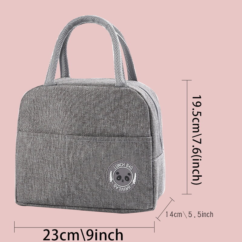 Lunch Bags for Women Handbags Insulated Lunch Box Portable Tote Cooler Thermal Picnic Bags School or Work Food Storage Bags