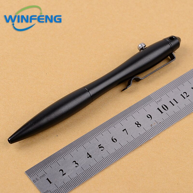 High Quality Metal Tactical Pen Self Defense Ballpoint Pen School Office Stationery Supplies Emergency Survival Glass Breaker
