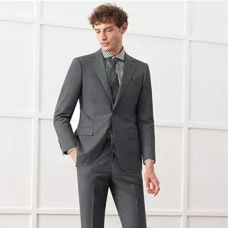 Trajes de negocios personalizados para hombres, trajes de trabajo a medida, 4162