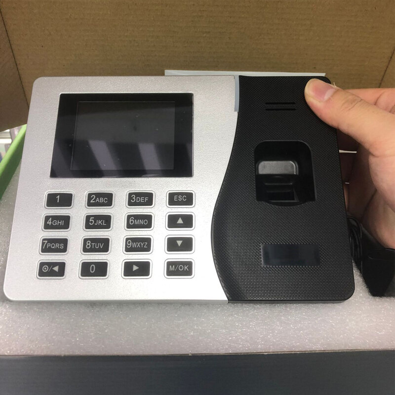 K14 usb tcp/ip rfid karte biometrische finger abdruck erkennung zeit anwesenheits maschine zeit clcok zeit rekorder linux system für pc