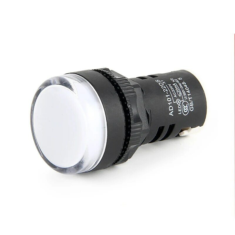 High Quality Power Signal Lamp AD16-22DS 22mm Small LED Indicator Light Beads 220V Red White Green Blue And Yellow