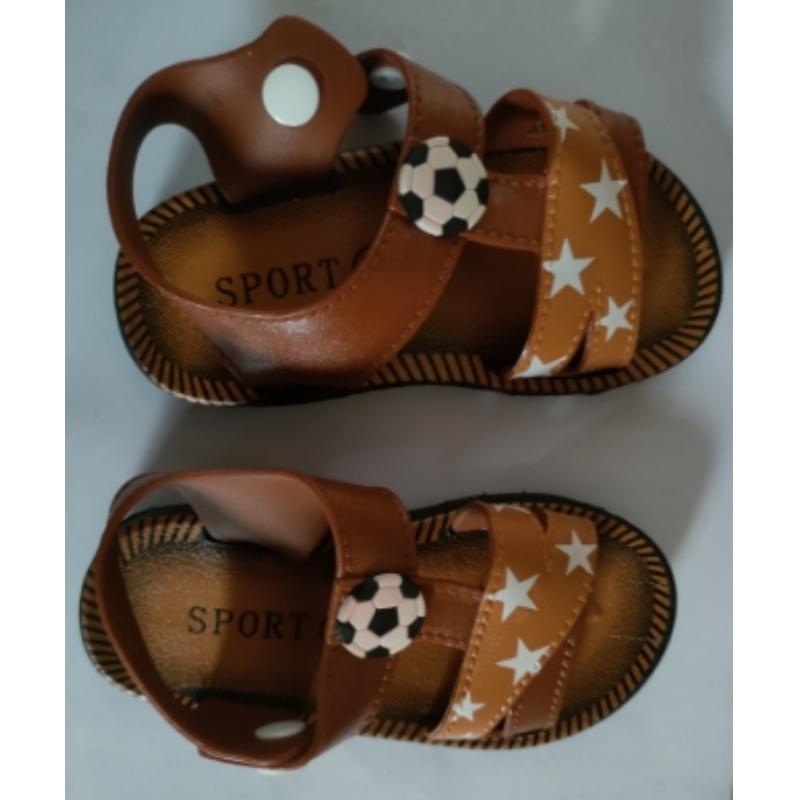 Sandali estivi per bambini all'ingrosso per ragazzi e ragazze bambini Casual all'aperto morbide pantofole in pelle antiscivolo scarpe scarpe da spiaggia piatte A0108