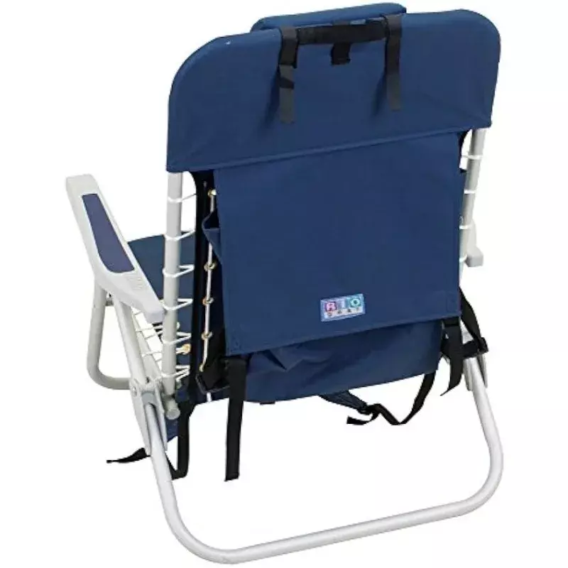 RIO BEACH 4-Position Lace-Up Backpack Folding Beach Chair