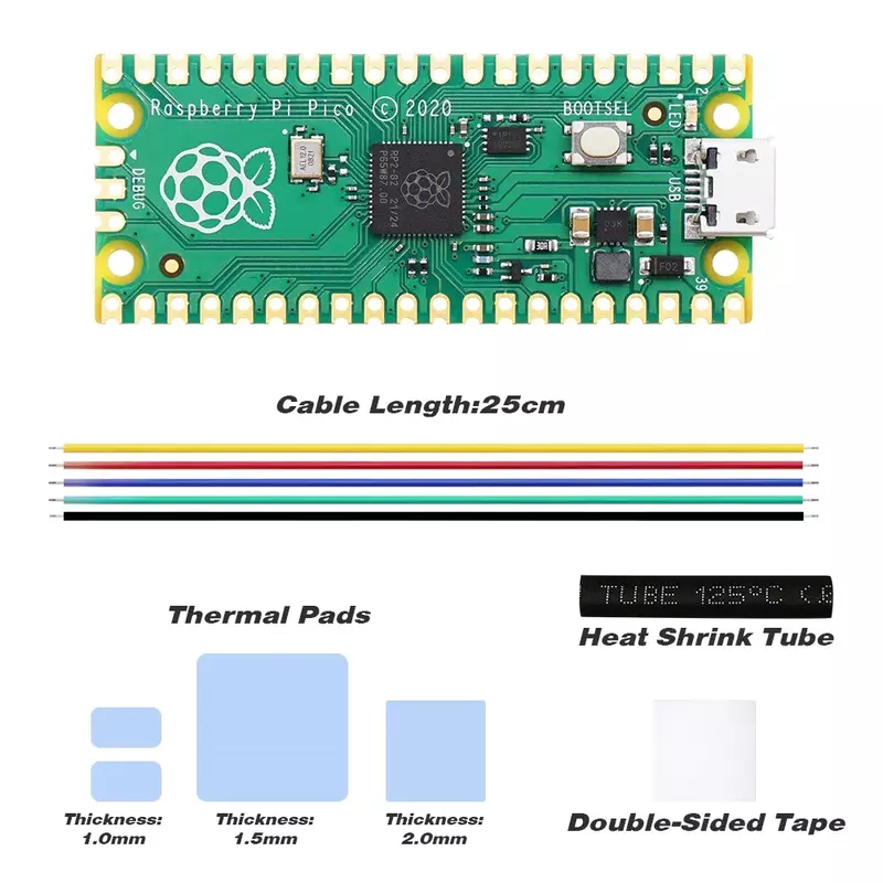 Adaptador de cartão SD para Gamecube, Raspberry Pi Pico Board, Picoboot IPL, Modchip de substituição, SD2SP2