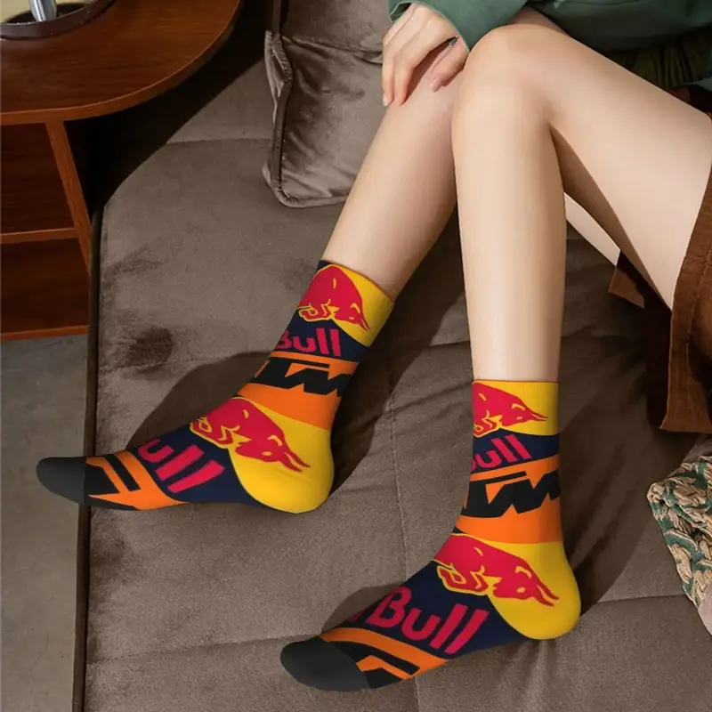 ถุงเท้ายาวฮาราจูกุสำหรับเป็นของขวัญสำหรับทุกฤดูสำหรับชุดถุงเท้ายาวขี่มอเตอร์ไซค์สำหรับทุกเพศ