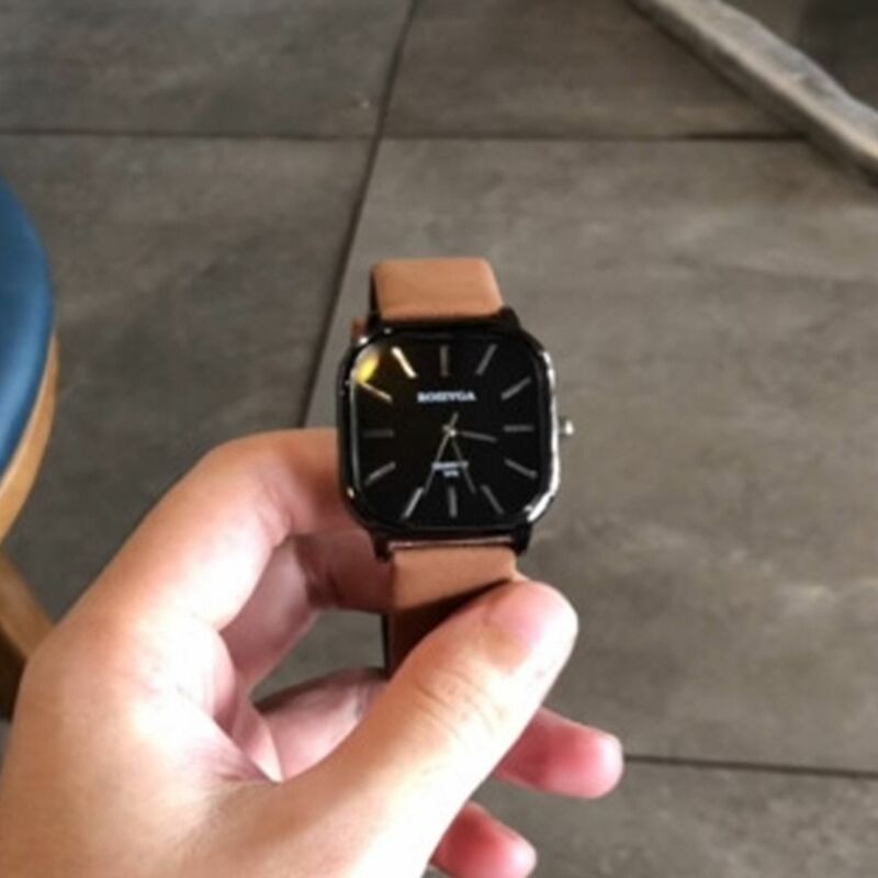 Zegarek kwarcowy na co dzień duża tarcza moda damska sportowe zegarki na rękę skórzany pasek minimalistyczny męski zegarek na nadgarstek kobiety studentka