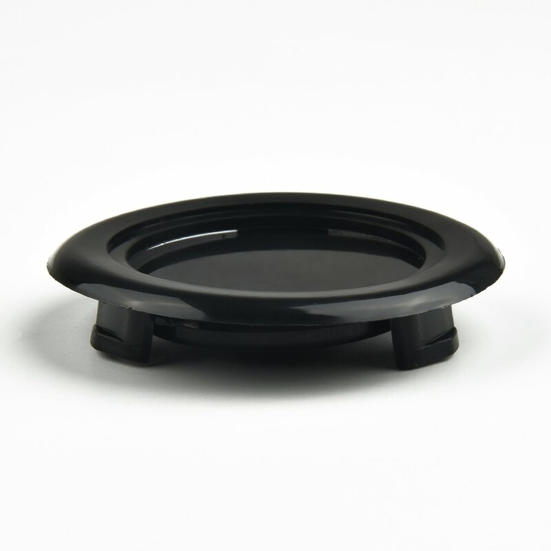 Black Plastic Cap Ring Plug para Pátio, Garden Hole Ring, estabilizando a tabela Umbrella, vivendo ao ar livre, 2"