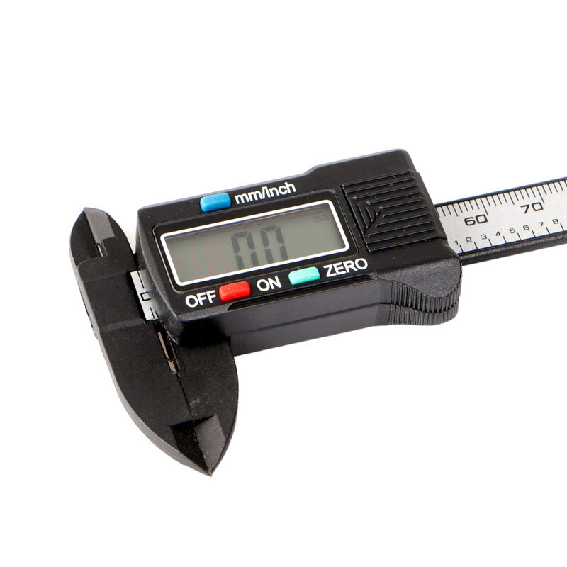 Paquímetro digital eletrônico, tela lcd, ferramenta medição paquímetro, desligamento automático