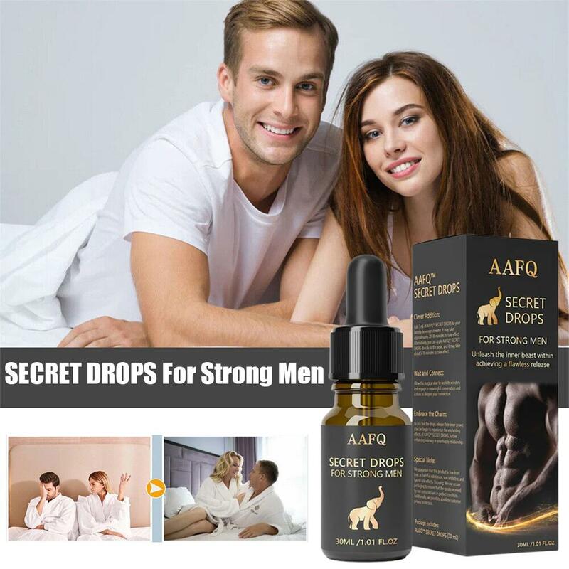 30ml Secret Drops For Strong potenti Men Secret Happy Drops miglioramento della sensibilità rilascio Stress e ansia Dropshipping
