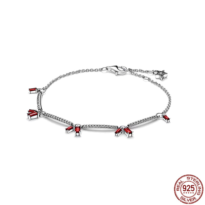 Bracelet étoile absorbe ouissante en argent regardé 925 pour dames, breloque classique, cadeau de bijoux pour amis, meilleure vente