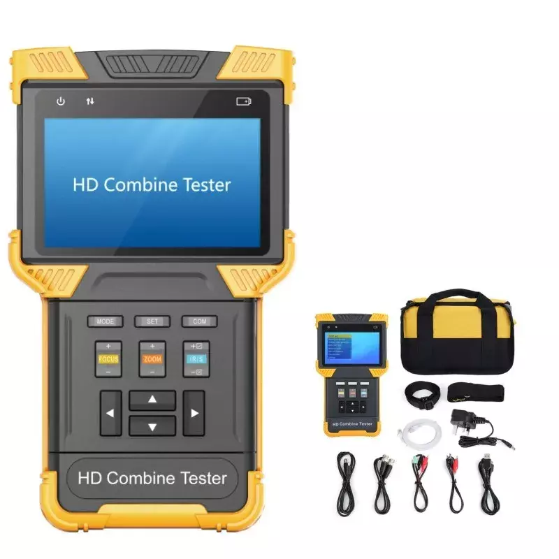 Free Professional CCTV TESTER Monitor H.264/ H.265/ 4K 1080P IP Analog Camera Tester 4.0 Inch HD Combine Tester DT-T70/T71